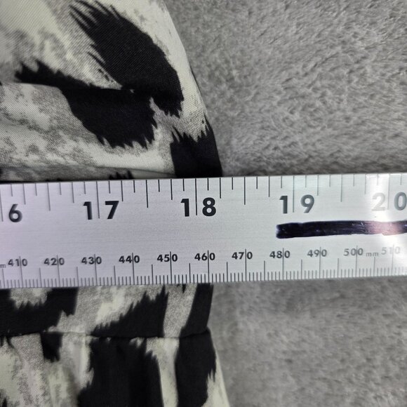 Womens Shein Curve Black & White Leopard Print Maxi Dress Crossback Size XXL - Picture 7 of 9